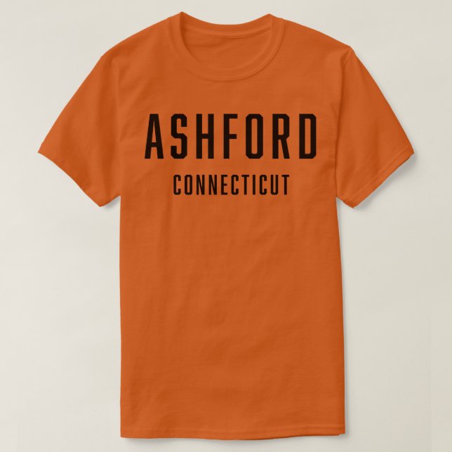 Ashford Connecticut TShirt (Design devant)