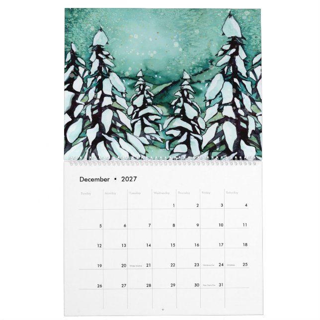 Ashley Seabolt Originals - Calendrier 2025 (Dec 2027)