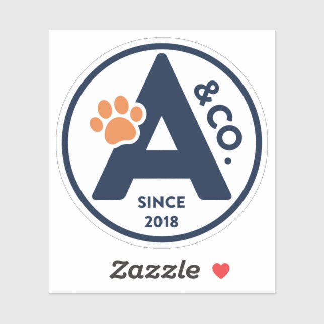 Ashton & Co. K9 Academy 2c Aco Dark Sticker (Feuille)