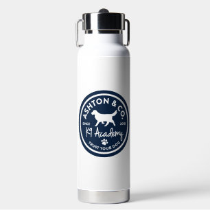 Ashton & Co. K9 Academy Bouteille d'eau blanche