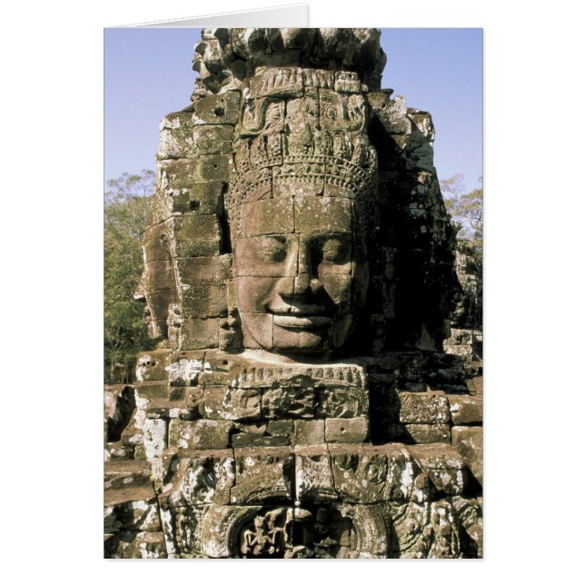Asie, Cambodge, Siem Reap. Angkor Thom, chefs de (Devant)