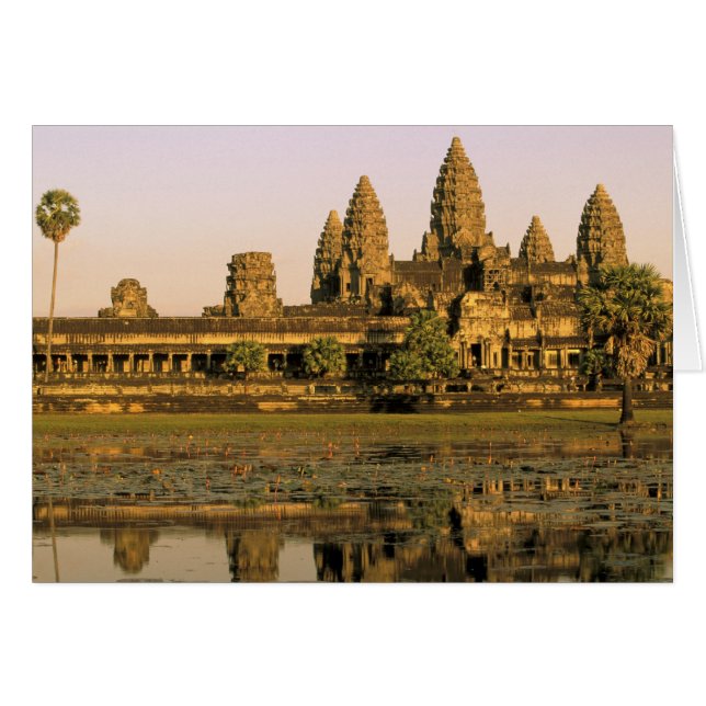 Asie, Cambodge, Siem Reap. Angkor Wat. (Devant horizontal)