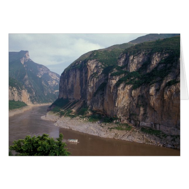 Asie, Chine, fleuve Yangtze, Trois Gorges. (Devant horizontal)