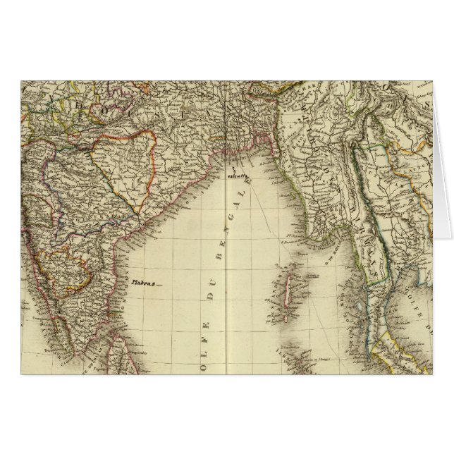 Asie du Sud (Devant horizontal)