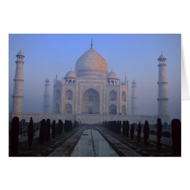 Asie ; Inde ; Agra. Taj Mahal. (Devant horizontal)