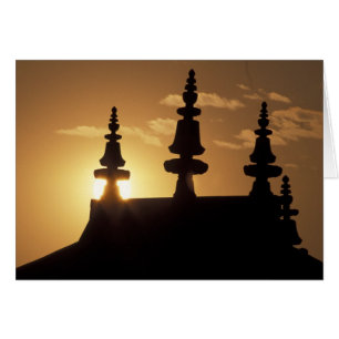 Asie, Népal, Katmandou. Stupa de Bouddhanath.