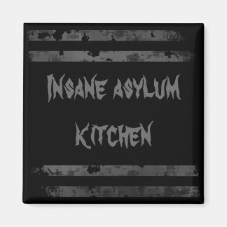 asile fou aimant frigo Halloween