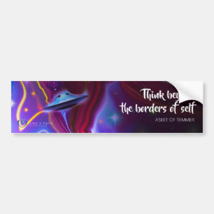 Asket de Temmer "Au-delà" Bumper Sticker