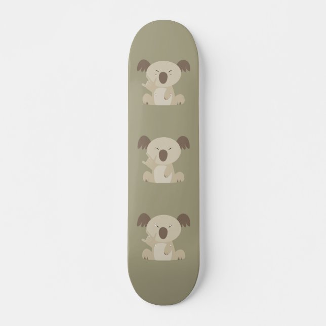ASL I Love You Koala Skateboard (Devant)