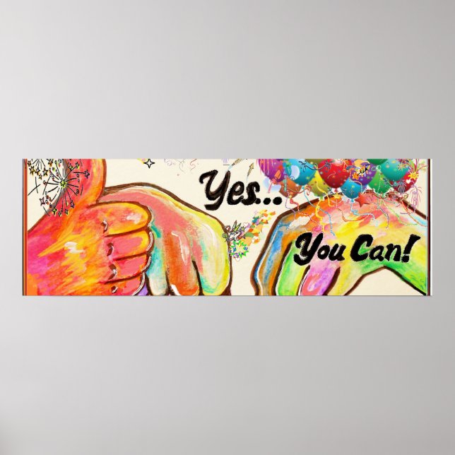 ASL Oui, Vous Pouvez POSTER (Devant)