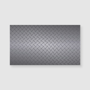 Aspect en acier damier noir à gris