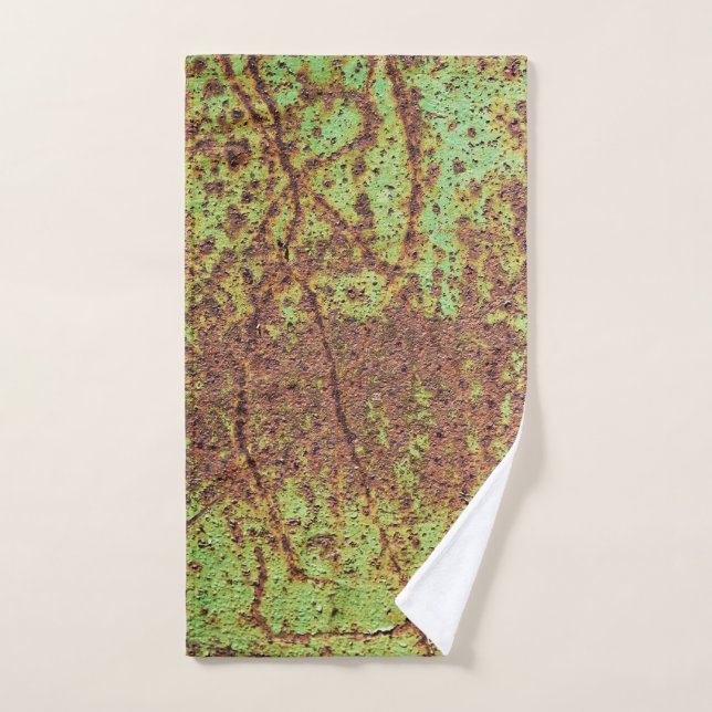 Aspect vert rouillé (Serviette à main)