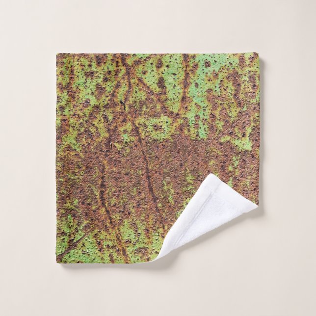 Aspect vert rouillé (Gant de toilette)