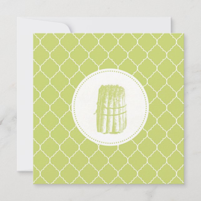 asperges vintages modernes (Devant)