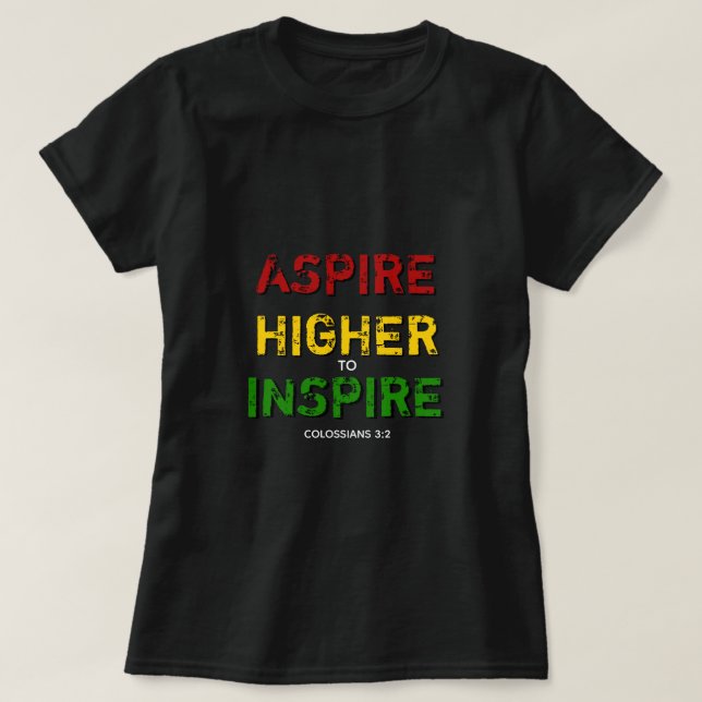 ASPIRE HAUT INSPIRE Chrétien motivationnel | BHM (Design devant)