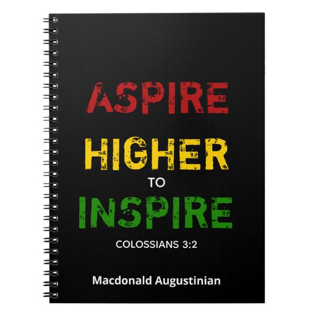 ASPIRE PLUS HAUT POUR INSPIRER LE Journal D'ORDINA (Devant)