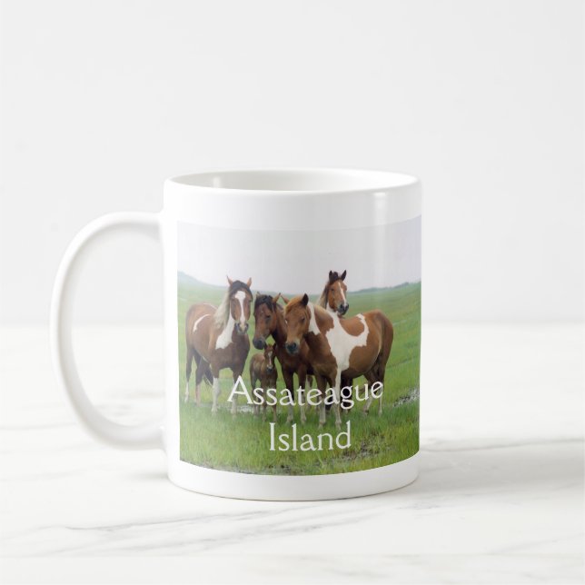 Assateague Island Cheval Mug (Gauche)