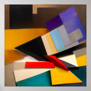 Assemblage #12 - Impression d'art en toile