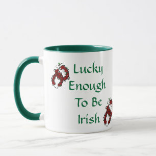 Assez Chanceux Pour Être Irlandais Horseshoe Mug E