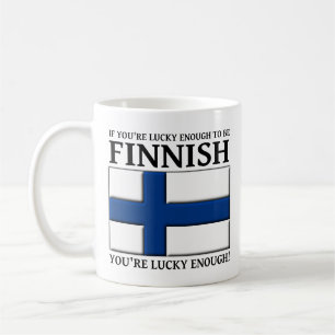 Assez chanceux pour être une tasse finlandaise