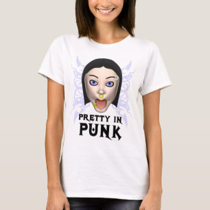 Assez dans le T-shirt punk