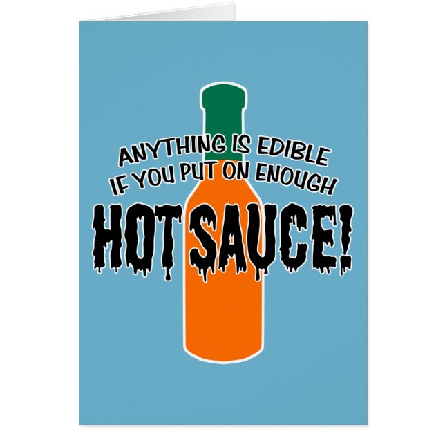 Assez de sauce chaude (Devant)