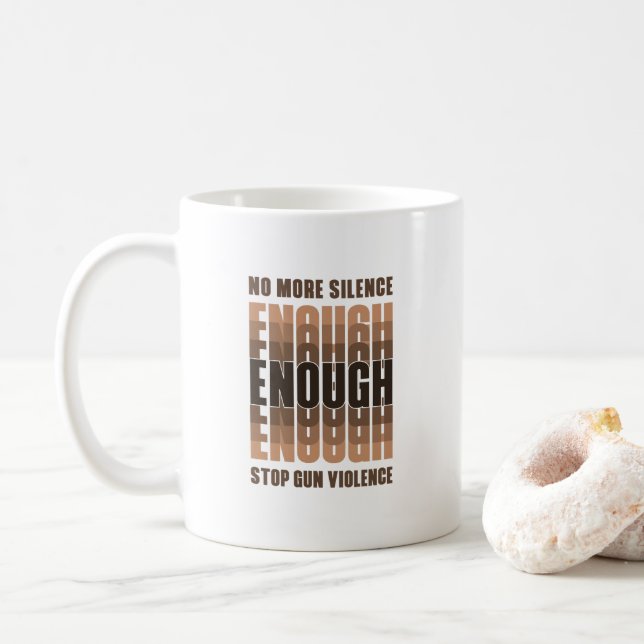 Assez | Mug classique #11 (Avec donut)
