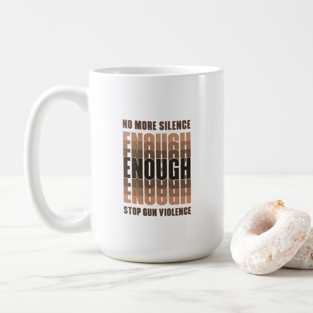 Assez | Mug classique #15 (Avec donut)