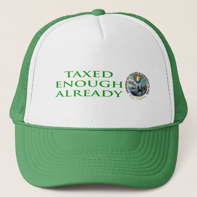 Assez Taxé Déjà Casquette Tea Party (Devant)