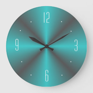 Assez vert simpliste > horloge murale de cuisine