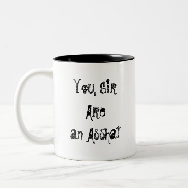 Asshat Mug (Gauche)