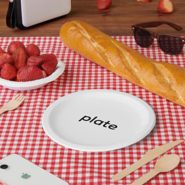 assiette (Pique-nique)