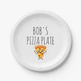 Assiette à pizza personnalisée