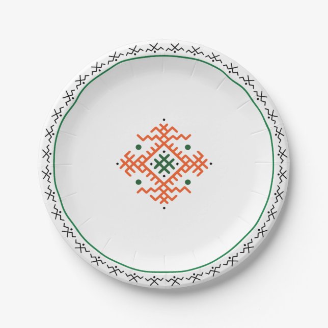 assiette berbère (Devant)