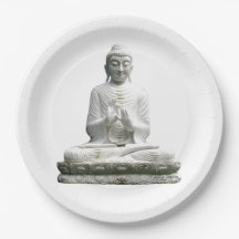 Assiette Chargée Bénédiction Bouddha Alimentation
