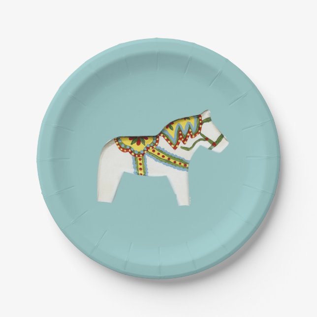 Assiette Cheval Blanc (Devant)