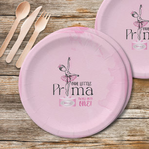 Assiette d'anniversaire de Prima Ballerina