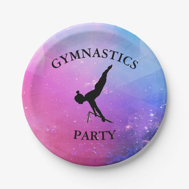ASSIETTE DE FÊTE DE GYMNASTIQUE (Devant)