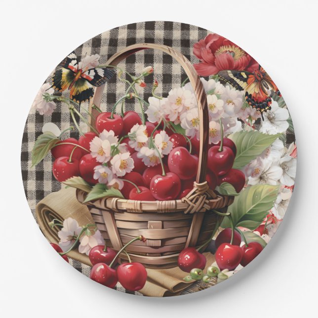 Assiette de fête fraîche de la campagne (Devant)