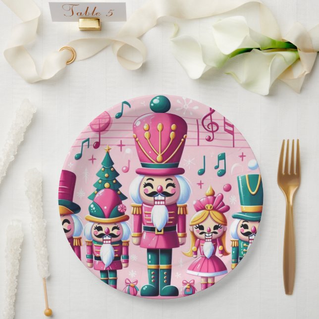 Assiette de Noël Casse-Noisette (Mariage)