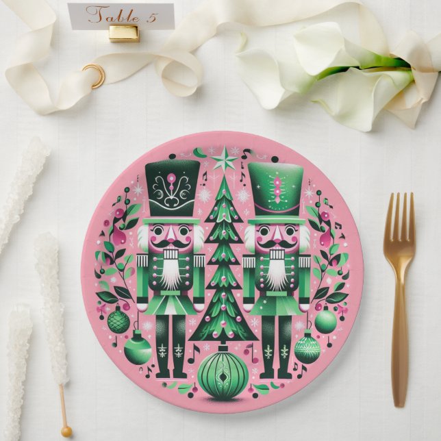 Assiette de Noël Casse-Noisette (Mariage)