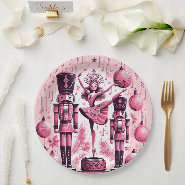 Assiette de Noël Casse-Noisette (Mariage)