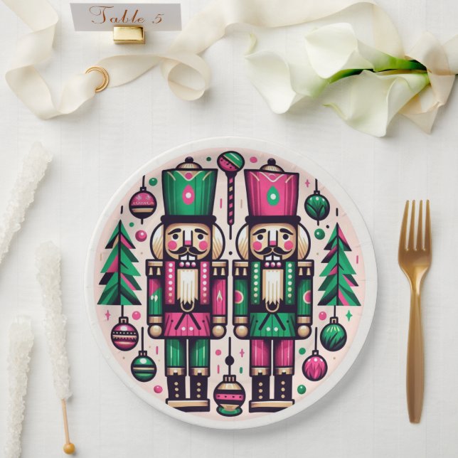 Assiette de Noël Casse-Noisette (Mariage)