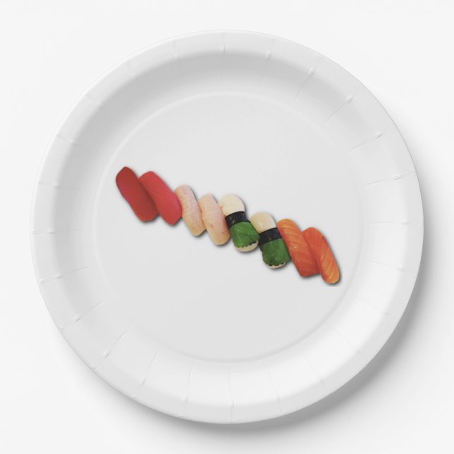 Assiette de Sushi Nigiri (Devant)