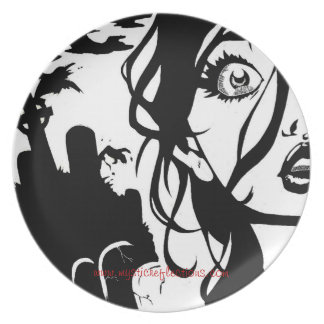 Assiette Des réflexions mystiques "ils sont prochain"