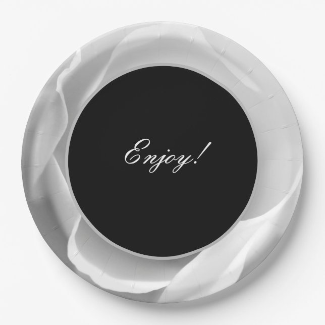 Assiette en carton (Devant)