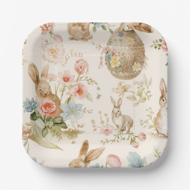 Assiette en carton (Recto)