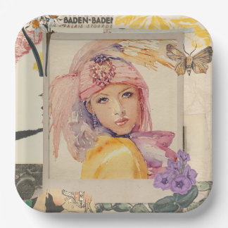 Assiette en carton