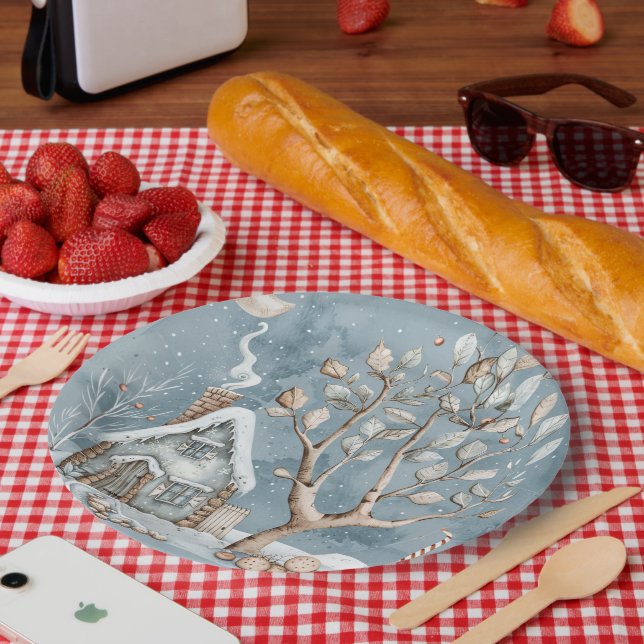 Assiette en Papier. (Pique-nique)