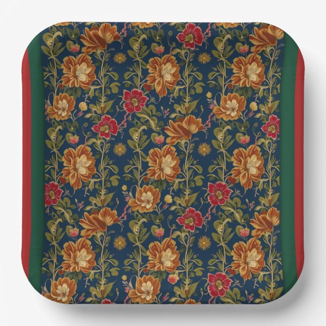 Assiette en Papier. (Recto)